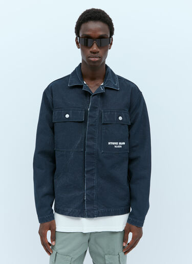 Marina 衬衫外套 Stone Island Marina 衬衫外套 藏蓝色 sto0154039