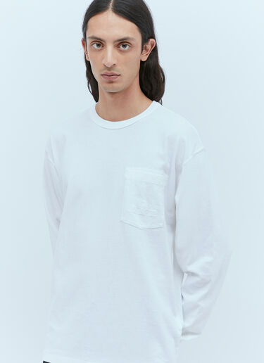 徽标刺绣 T 恤 Stone Island 徽标刺绣 T 恤 白色 sto0154077