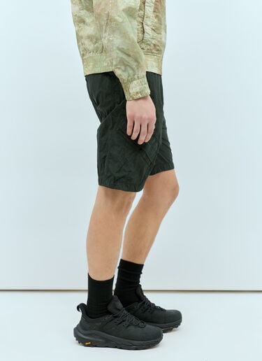 Stone Island Logo Patch Shorts Green sto0156059