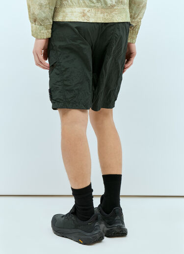 Logo Patch Shorts Stone Island Logo Patch Shorts Green sto0156059