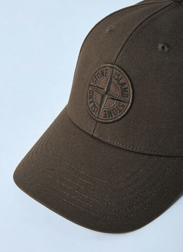 徽标贴饰棒球帽 Stone Island 徽标贴饰棒球帽 绿色 sto0158057