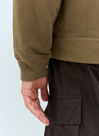 Stone Island 徽标贴饰棒球帽  绿色 sto0158057