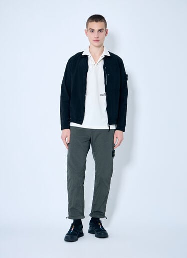 徽标刺绣 Polo 衫 Stone Island 徽标刺绣 Polo 衫 米色 sto0160015
