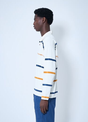 Stone Island 스트라이프 폴로 셔츠  베이지 sto0160037
