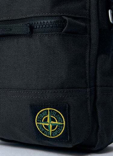 Stone Island Compass Patch Crossbody Bag Dark Grey sto0160061