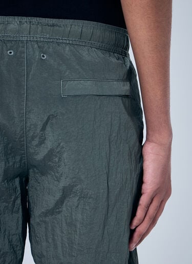 Stone Island 徽标贴饰短裤  绿色 sto0160065