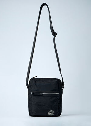 Stone Island Nylon Metal Crossbody Bag Black sto0162053