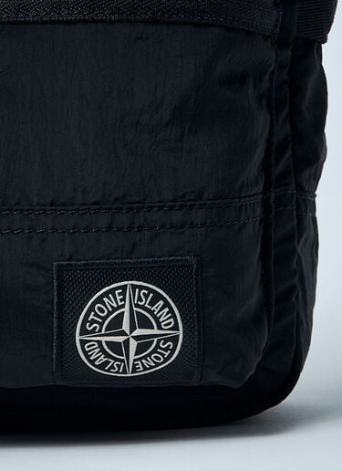 Stone Island Nylon Metal Crossbody Bag Black sto0162053