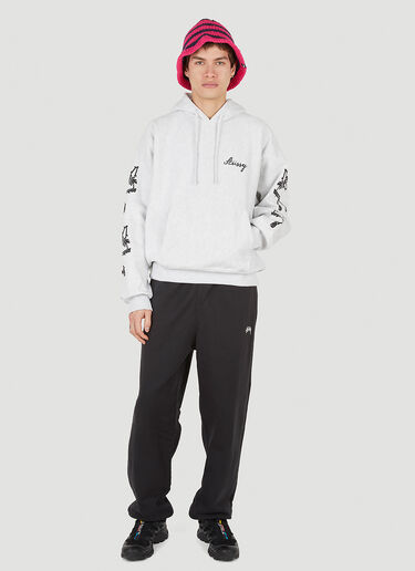 Stüssy Paradise Lost Hooded Sweatshirt Light Grey sts0152047