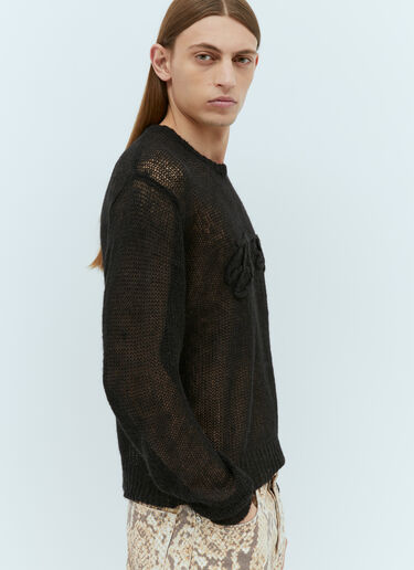 Stüssy Loose Knit Sweater Black sts0152057