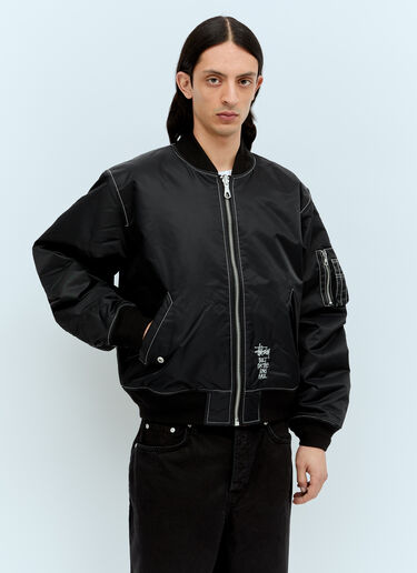 Built Bomber Jacket Stüssy Built Bomber Jacket Black sts0156008