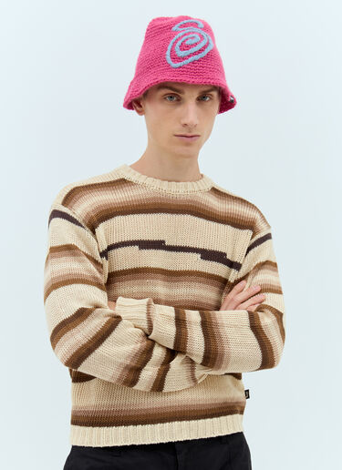 Stüssy 卷曲针织渔夫帽  粉色 sts0157015