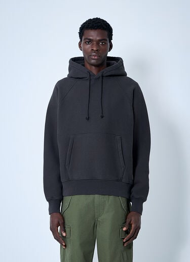 Stüssy フリース フード付きスウェットシャツ  ブラック sts0160013