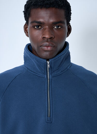 Stüssy Stand Collar Sweatshirt Blue sts0160014
