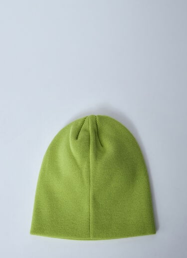 Stüssy 로고 모티프 비니 햇 옐로우 sts0160019