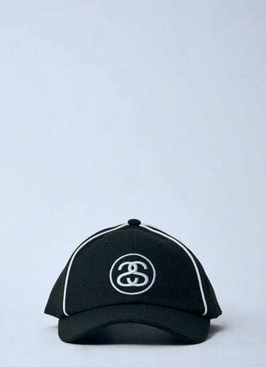로고 모티프 베이스볼 캡 Stüssy 로고 모티프 베이스볼 캡 블랙 sts0160025