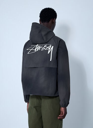 비치 쉘 웨이브 다이 재킷 Stüssy 비치 쉘 웨이브 다이 재킷 블랙 sts0161005