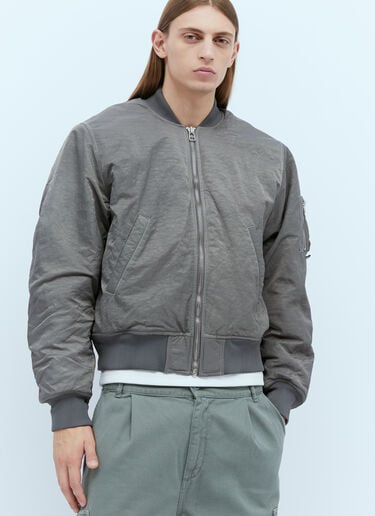 Stüssy 패딩 보머 재킷 그레이 sts0350002