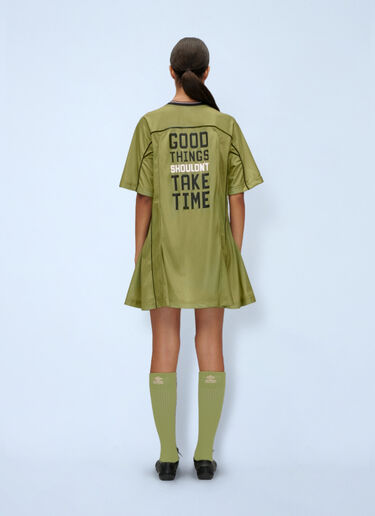 Jersey Tee Dress Stine Goya x Umbro Jersey Tee Dress Green stu0261002
