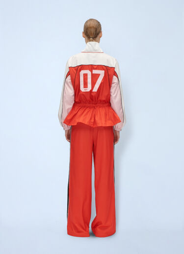 Stine Goya x Umbro 로고 모티프 윈드브레이커 재킷 레드 stu0261003