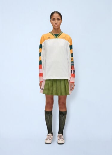 Stine Goya x Umbro 윈드브레이커 플리츠 스커트  그린 stu0261005