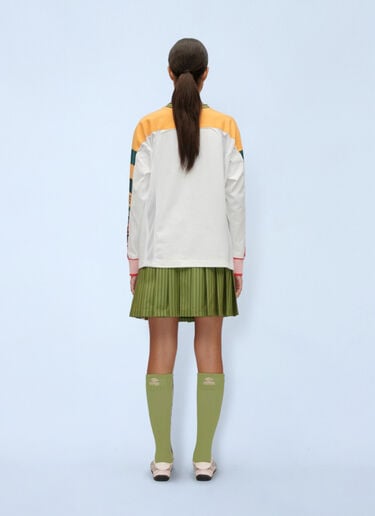 Stine Goya x Umbro 撞色拼接运动衫  白色 stu0261007