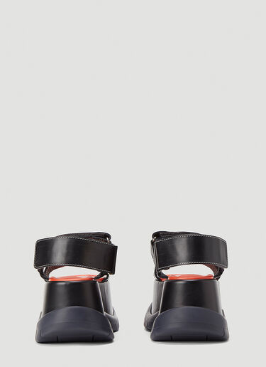 Low Platform Sandals Sunnei Low Platform Sandals Black sun0244016