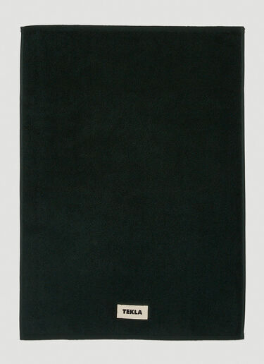 Logo Patch Bath Mat Tekla Logo Patch Bath Mat Green tek0349018