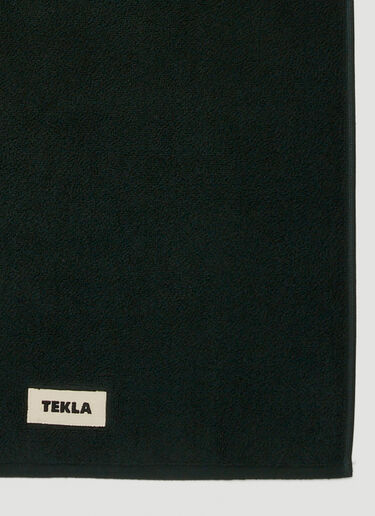 Logo Patch Bath Mat Tekla Logo Patch Bath Mat Green tek0349018