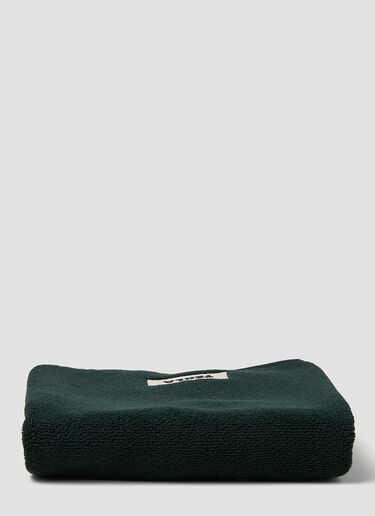 Logo Patch Bath Mat Tekla Logo Patch Bath Mat Green tek0349018