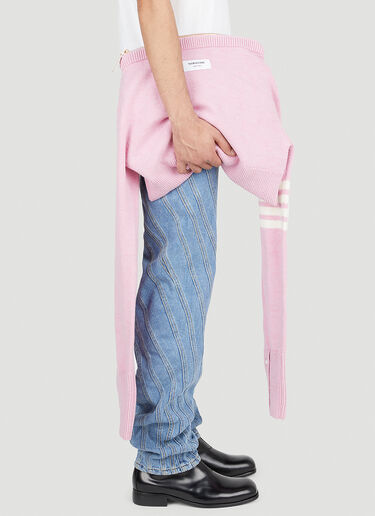 Sweater Shoulder Bag Thom Browne Sweater Shoulder Bag Pink thb0151050