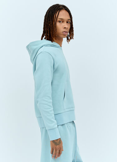 Four-Bar Hooded Sweatshirt Thom Browne Four-Bar Hooded Sweatshirt Blue thb0155004