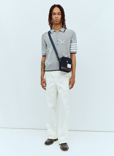 Thom Browne 스냅 포켓 카메라 백 네이비 thb0155016