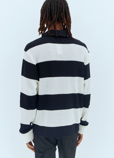 Thom Browne 럭비 폴로 셔츠 네이비 thb0156001