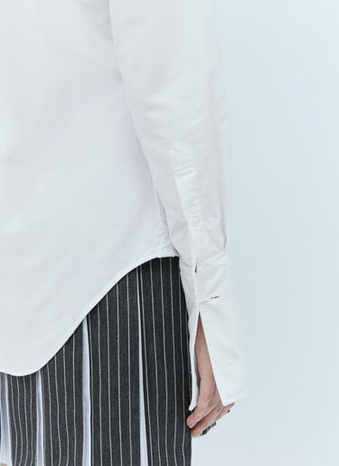 Thom Browne 系扣牛津衬衫 白色 thb0253021
