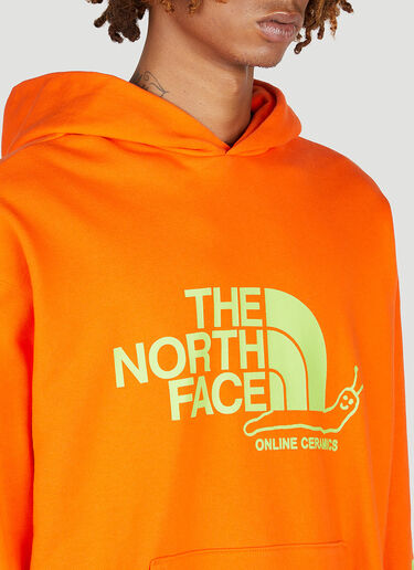 The North Face x Online Ceramics Hooded Sweatshirt Orange tnf0152060
