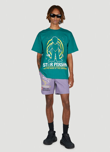 The North Face x Online Ceramics 图案印花 T 恤 绿色 tnf0152061