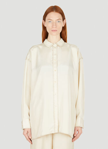 Embroidered Shirt TOTEME Embroidered Shirt Cream tot0251031