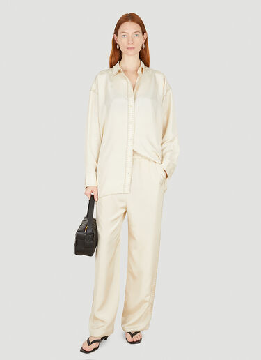 Embroidered Shirt TOTEME Embroidered Shirt Cream tot0251031