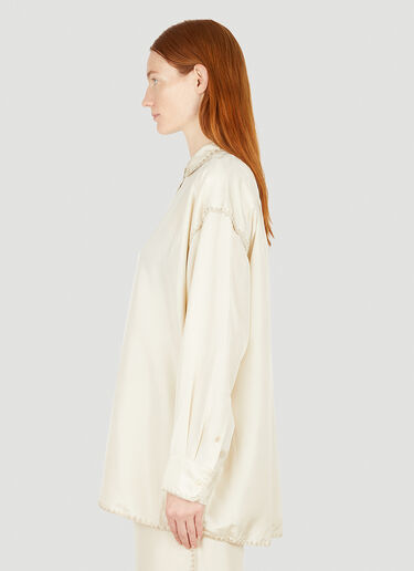 Embroidered Shirt TOTEME Embroidered Shirt Cream tot0251031