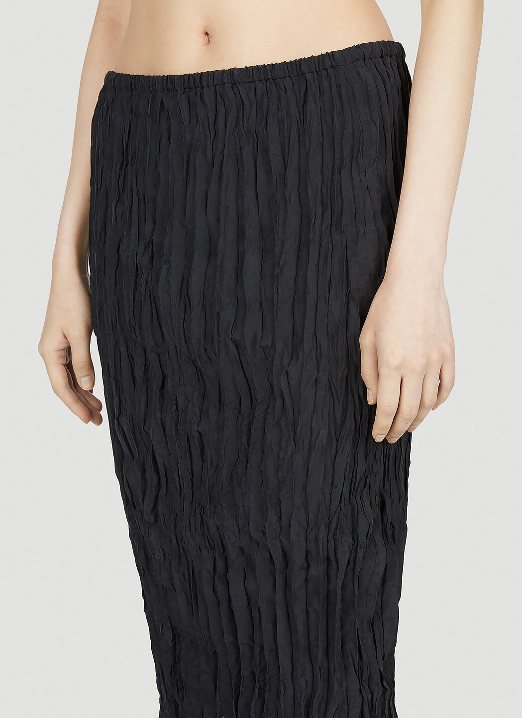 TOTEME Crinkled Skirt in Black für Damen | LN-CC®