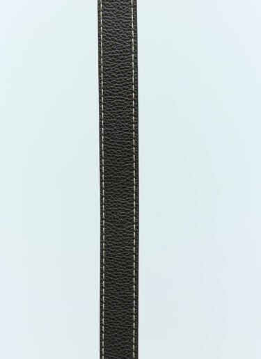 Slim Leather Belt TOTEME Slim Leather Belt Black tot0255049