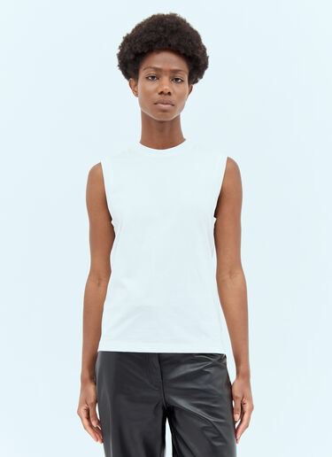 Relaxed Tank Top TOTEME Relaxed Tank Top White tot0257028