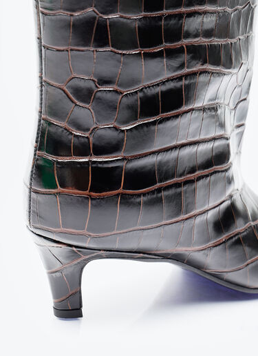 The Wide Shaft Boots TOTEME The Wide Shaft Boots Brown tot0257035