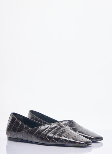 The Everyday Flat Shoes TOTEME The Everyday Flat Shoes Brown tot0258015
