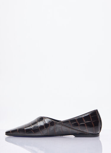 The Everyday Flat Shoes TOTEME The Everyday Flat Shoes Brown tot0258015