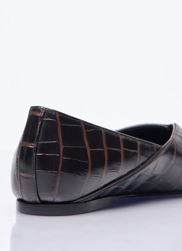 The Everyday Flat Shoes TOTEME The Everyday Flat Shoes Brown tot0258015