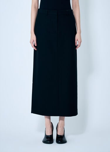 Low-Waist Straight Skirt TOTEME Low-Waist Straight Skirt Black tot0259037