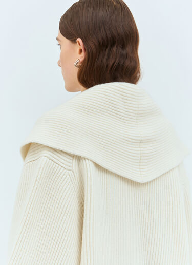 Shawl-Lapel Cardigan TOTEME Shawl-Lapel Cardigan Cream tot0259043