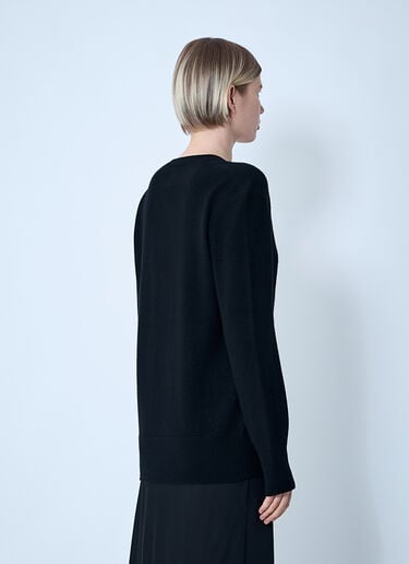TOTEME Cashmere Sweater Black tot0261046